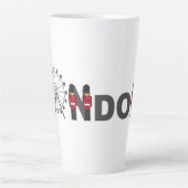 London Eye Queens Guard Latte Mok (Voorkant)