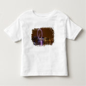 London Eye, River Thames en lichten vanaf Kinder Shirts (Voorkant)