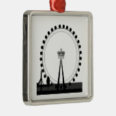 London Eye Sieraden Metalen Ornament (Rechts)