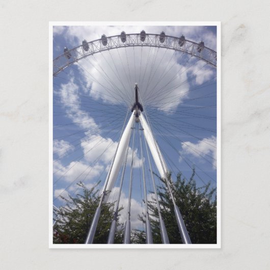 london eye terug briefkaart (Voorkant)