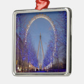 London Eye Twilight Metalen Ornament (Links)