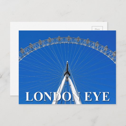 London Eye UK Briefkaart (Voorkant / Achterkant)