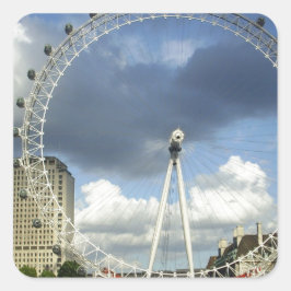 London Eye Vierkante Sticker