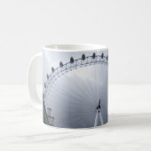 London Eye White Coffee Mok (Voorkant links)