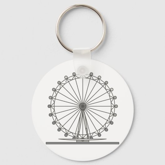 London eye World Landmark Sleutelhanger (Voorkant)
