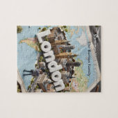 London Family Vacation 3D Travel Trip Souvenir  Legpuzzel (Horizontaal)