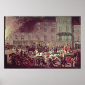 London Fire Engines, gegraveerd door R.G. Reeve Poster (Voorkant)