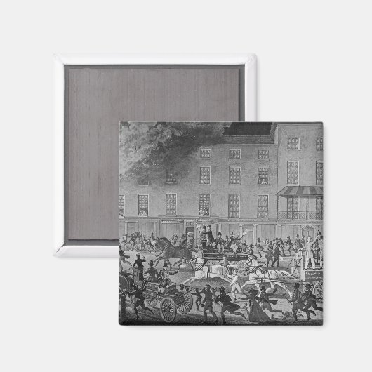 London Fire Engines Magneet (Voorkant / Achterkant)