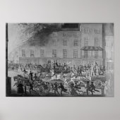 London Fire Engines Poster (Voorkant)