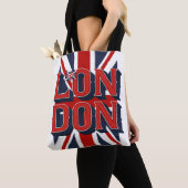 London Flag Canvas tas (Dichtbij)