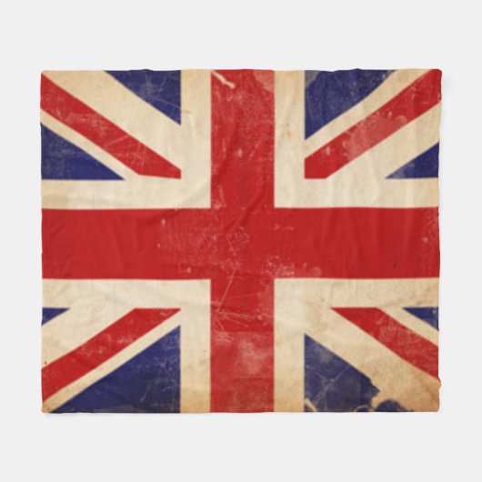 LONDON FLAG FLEECE DEKEN (Voorkant (Horizontaal))