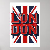 London Flag Poster (24x36) (Voorkant)