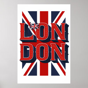 London Flag Poster (24x36)