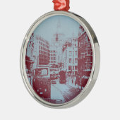 London Fleet Street Metalen Ornament (Links)