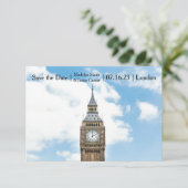 London Foto - 3x5 Save the Date (Staand voorkant)