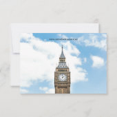London Foto - 3x5 Save the Date (Achterkant)