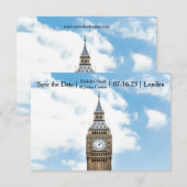 London Foto - 3x5 Save the Date (Voorkant / Achterkant)
