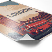 London  foto afdruk (Hoek)