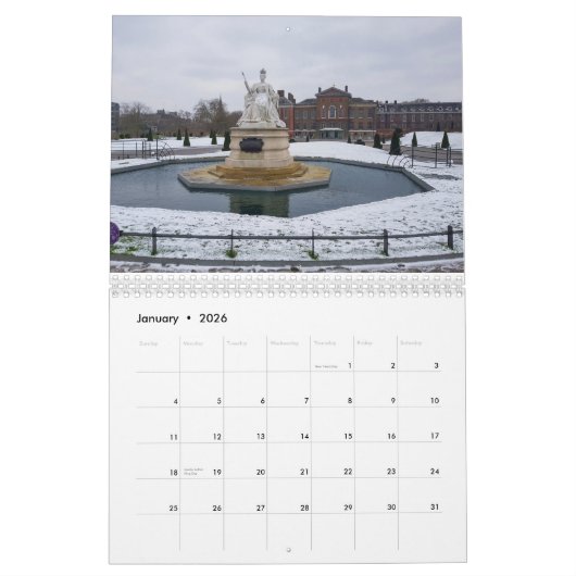 London Great Britain Architecture City Kalender (Jan 2026)