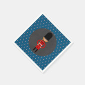 London Guard Boy Birthday Party Servet (Hoek)