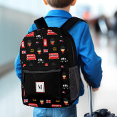 London Guards Bus Naam Monogram Brits Engeland Bedrukte Rugzak