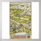 London Gwr, Vintage Poster (Voorkant)