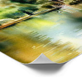 London-Holland Park (C), Waterverf Poster (Hoek)