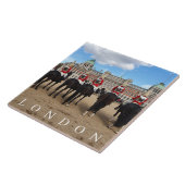 London Horse Guards keramische tegel Tegeltje (Zijkant)