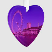 london hot roze ornament (voorkant)