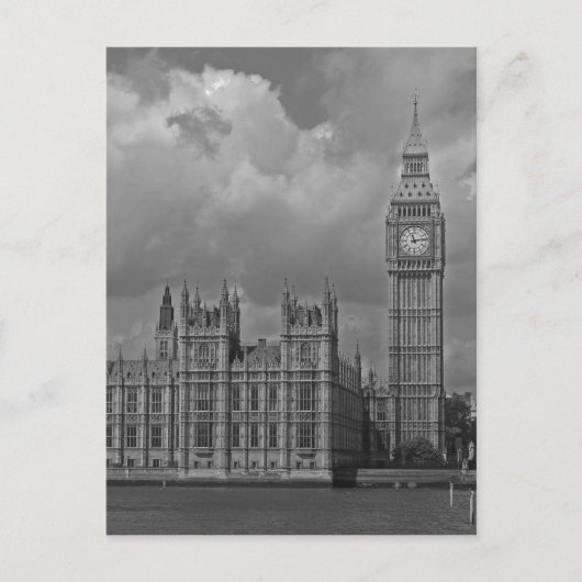 London Houses of Parliament & Big Ben Vertical Briefkaart (Voorkant)