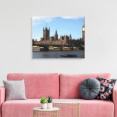 London Houses of Parliament Canvas Afdruk (Insitu (Woonkamer))