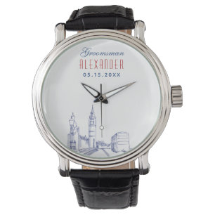 London Huwelijks Bruidsjonker Horloge