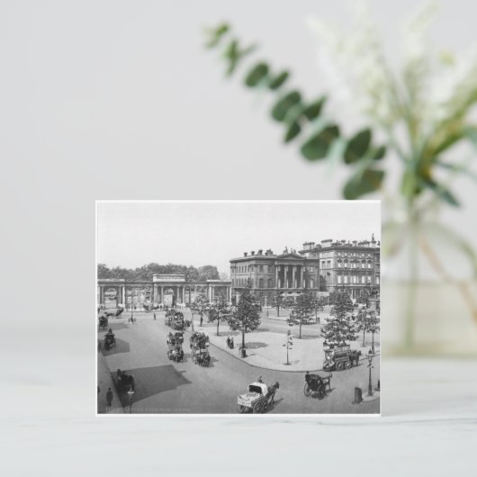 London Hyde Park, begin jaren 1900 in Engeland Briefkaart (Staand voorkant)