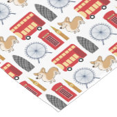 London Icon Collage Korte Tafelloper (Hoek)