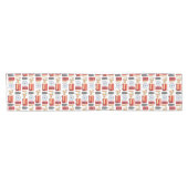 London Icon Collage Korte Tafelloper (Horizontaal)