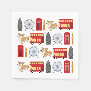 London Icon Collage Servet