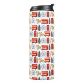 London Icon Collage Thermosbeker (Gedraaid links)