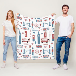 London Icons Fleece Deken