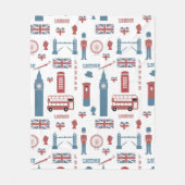 London Icons Fleece Deken (Voorkant)