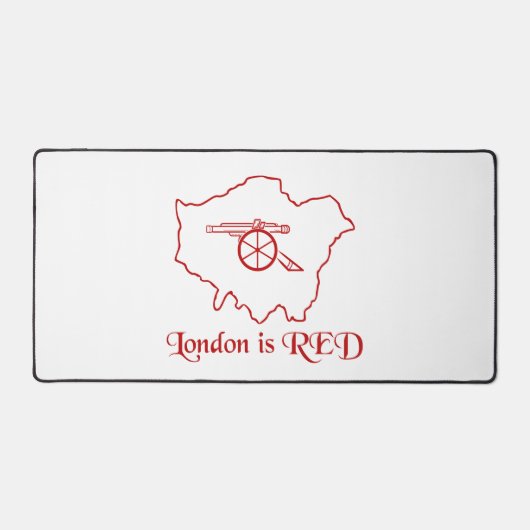 London Is Red Arsenal  Bureaumat (Voorkant)