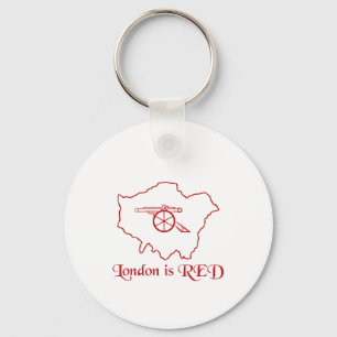 London Is Red Arsenal Sleutelhanger