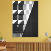 London Kantoor Block Architecture fine art study Canvas Afdruk (Insitu (Woonkamer))
