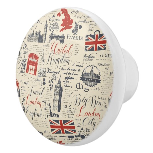 London Knob Keramische Knop (Rechts)