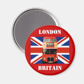 London Koelkast Magnet (Voorkant / Achterkant)