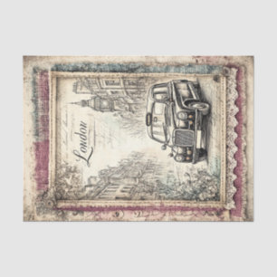 London & Lace Decoupage Tissue Paper Tissuepapier