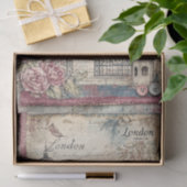 London & Lace Decoupage Tissue Paper Tissuepapier (Geschenk)