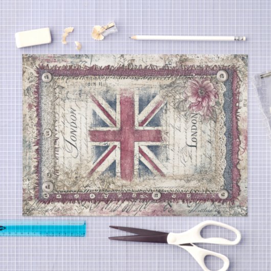 London & Lace Decoupage Tissue Paper Tissuepapier (Craft)