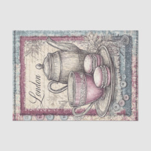 London & Lace Decoupage Tissue Paper Tissuepapier