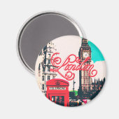 London Landmark  Foto Magneet (Voorkant / Achterkant)