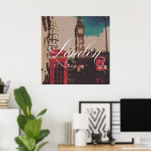 London Landmark  Foto Poster (Thuiskantoor)
